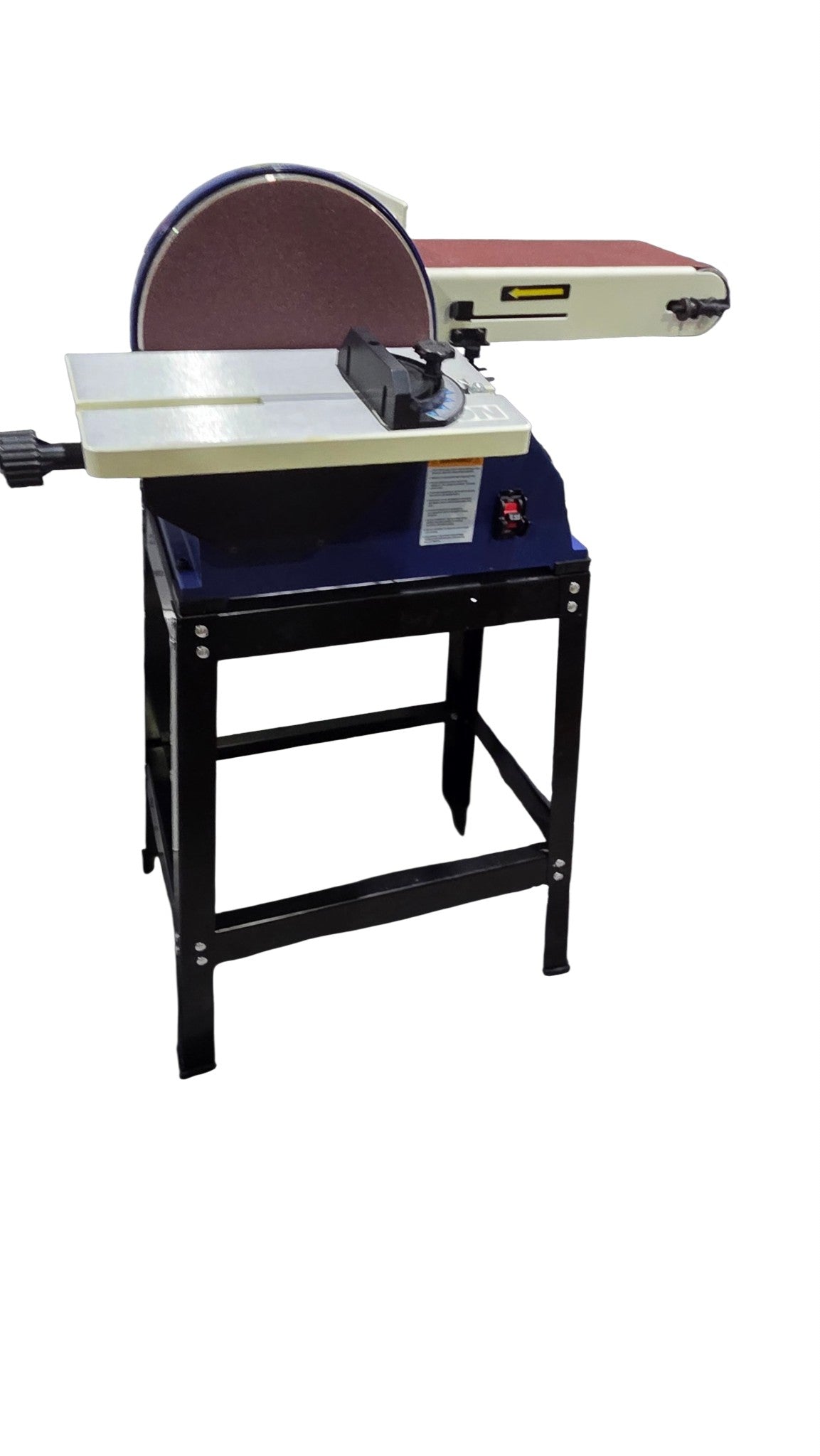 RIKON Professional Power Tools 6” x 48” Belt with 10” Disc Sander, 50-122