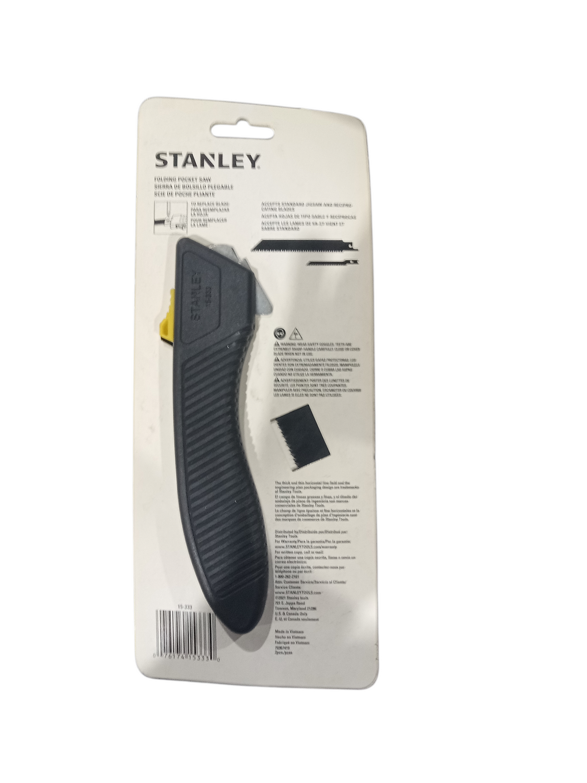 Stanley 15-333 8-Inch Folding Pocket Saw