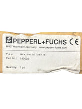 Load image into Gallery viewer, PEPPERL + FUCHS, 193022, Factory Automation GLV18-6/25/103/115 - NEW IN ORIGINAL PACKAGING - FreemanLiquidators - [product_description]
