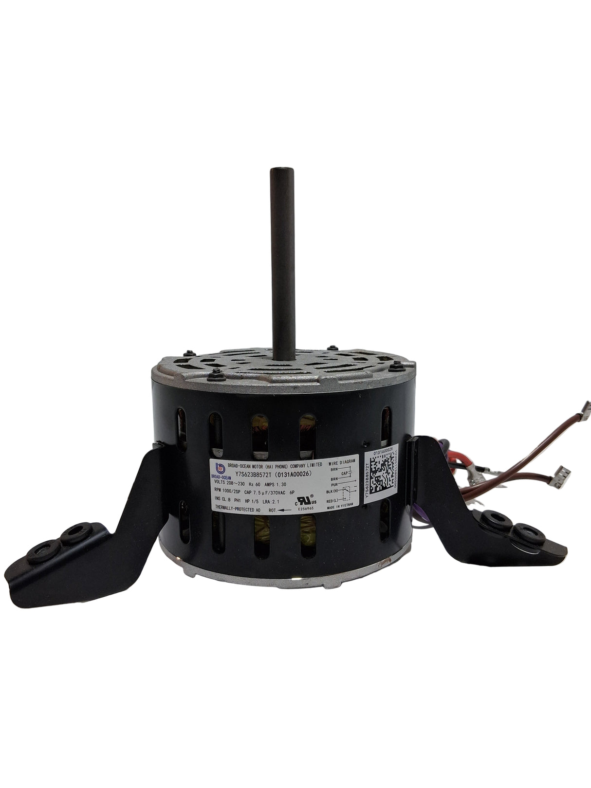 Broad-Ocean, Blower Motor, 1/5 HP, 208/230V, 1/5HP Y7S623B8572T)