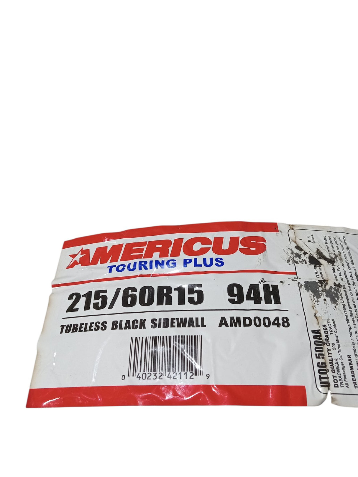 Americus Touring Plus All Season 215/60R15 94H Passenger Tire - Image 2