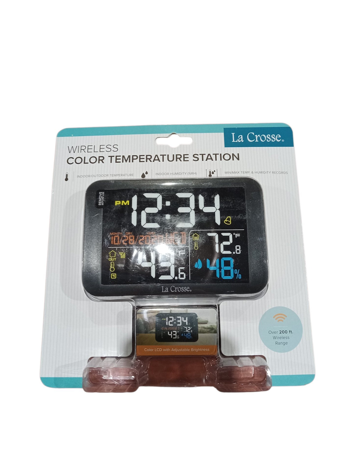 La Crosse 308-159-cbp Wireless Color Temperature Station - Image 2