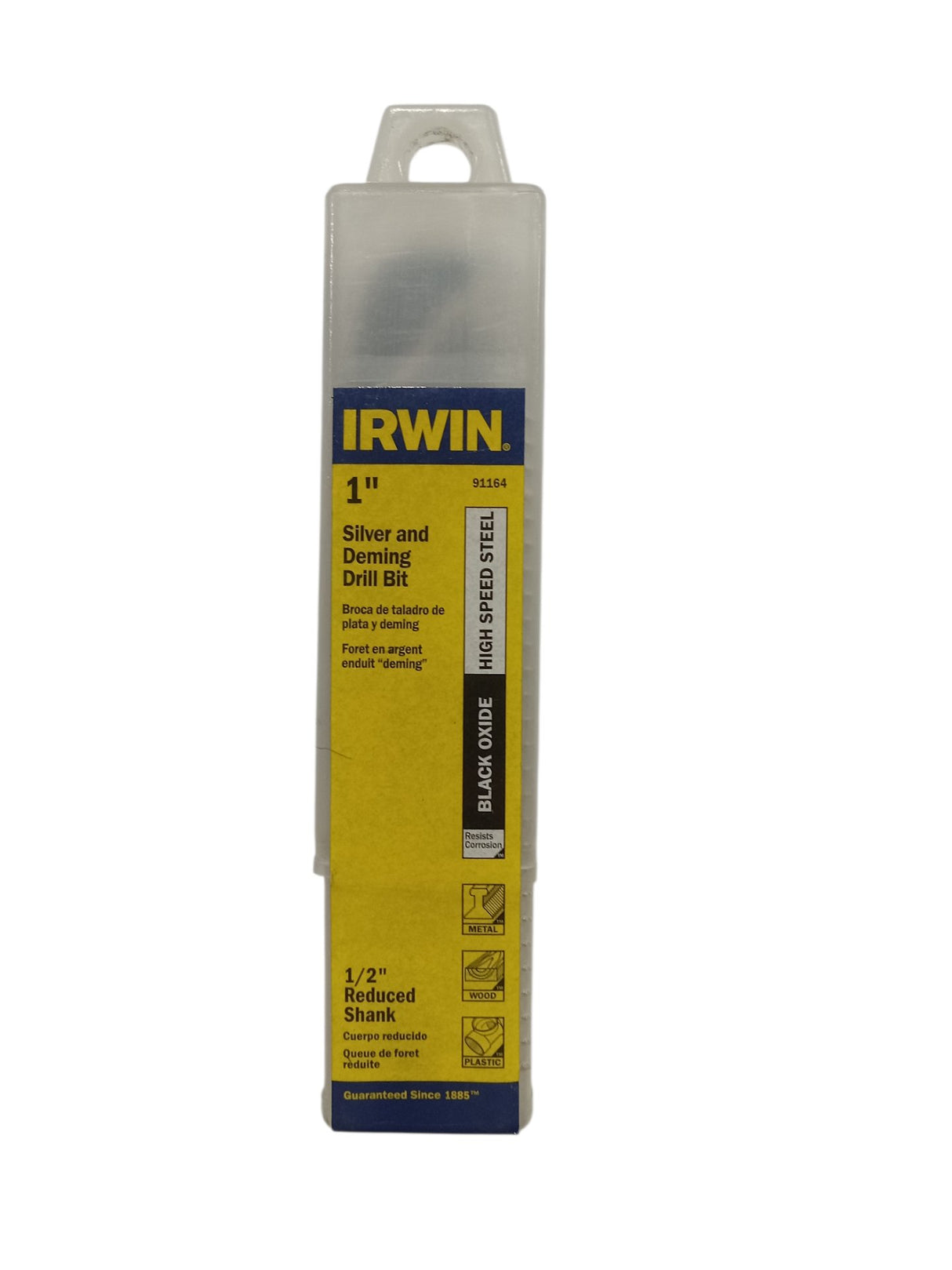 American Tool Exchange IRWIN INDUSTRIAL TOOL TV197920 1" Silver & Deming Drill Bit - Image 1