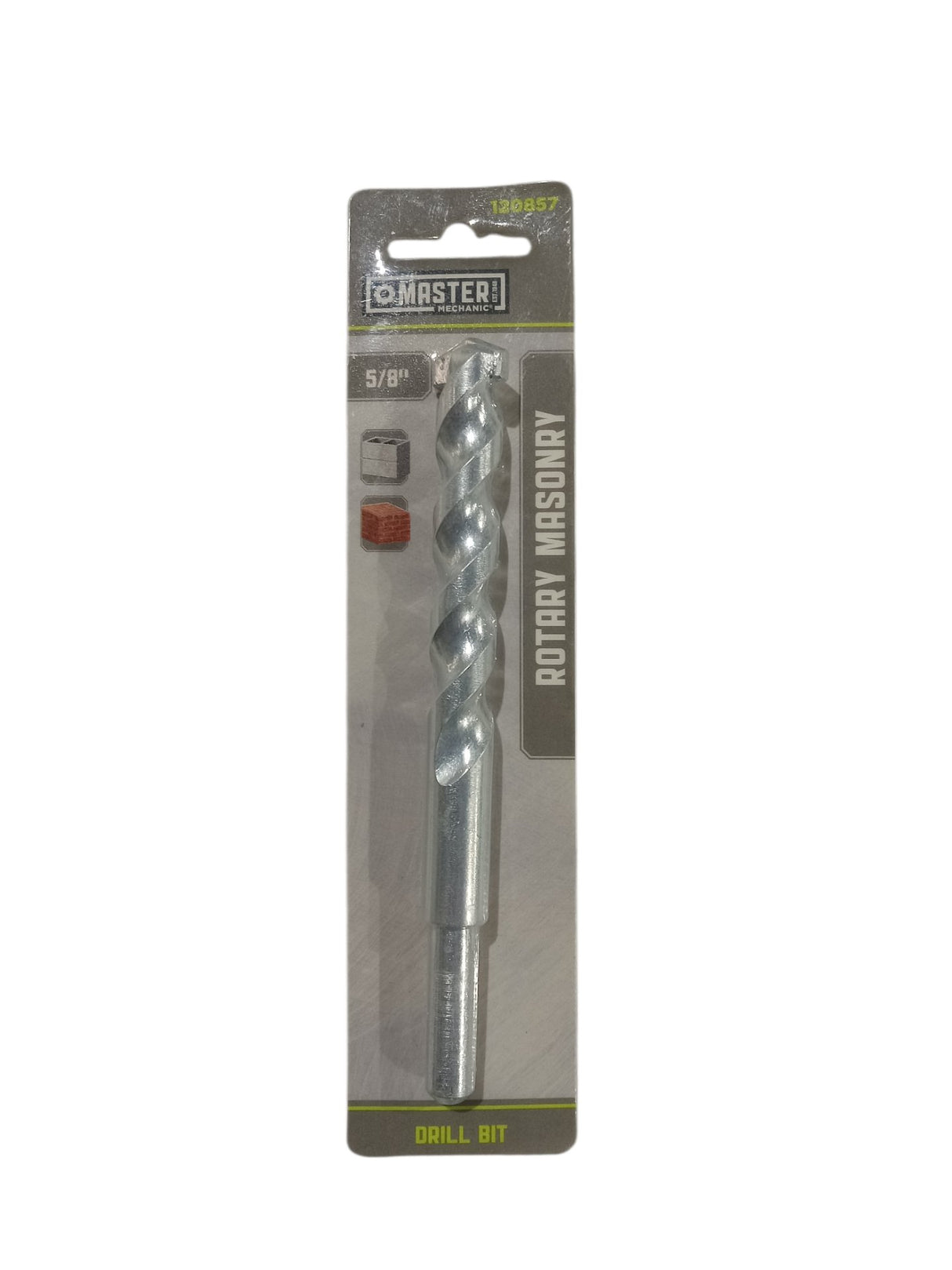Disston Master Mechanic 120857 Masonry Drill Bit Extra Length 5/8 x 6-In. - Quantity 1 - Image 1
