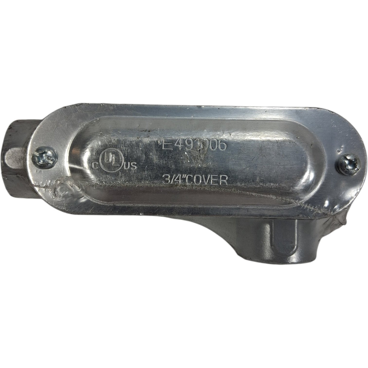 Thomas & Betts DALL‑2‑CG — 3/4" Die‑Cast Aluminum Conduit Body (Left‑Side Opening) with Cover & Gasket - Image 1