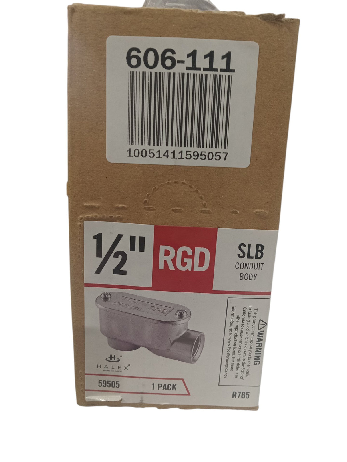 Halex, 59505, Service Entrance, Elbow Threaded, Aluminum - Image 1