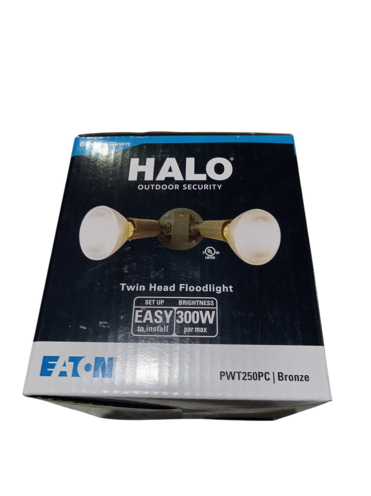 HALO EATON Lighting PWT250PC BRZ Twinfldlight/Sensor - Image 1