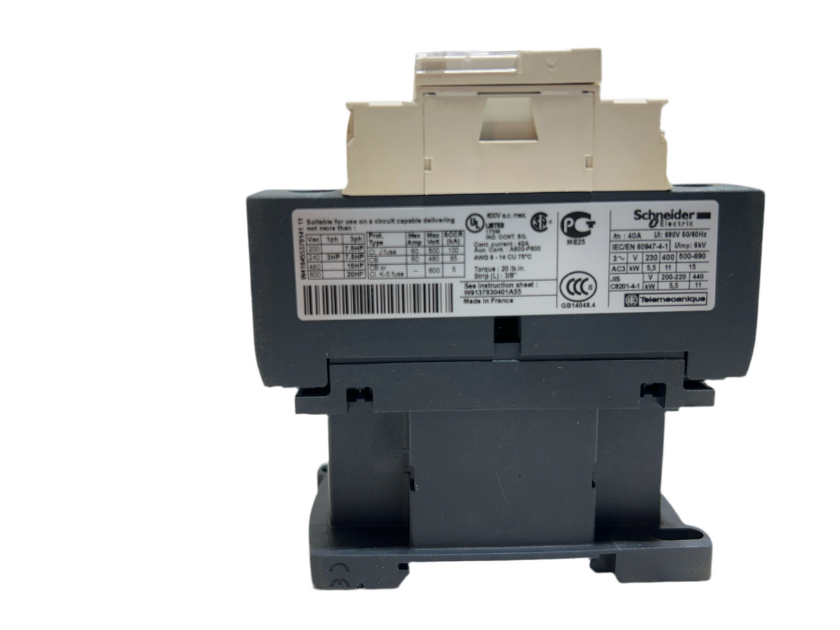 BL-E01609 BLASTRAC CONTACTOR 13KH1, 13KH2, 13KL1 & 13KL2 FOR 1-10DS GLOBAL - Freeman Liquidators