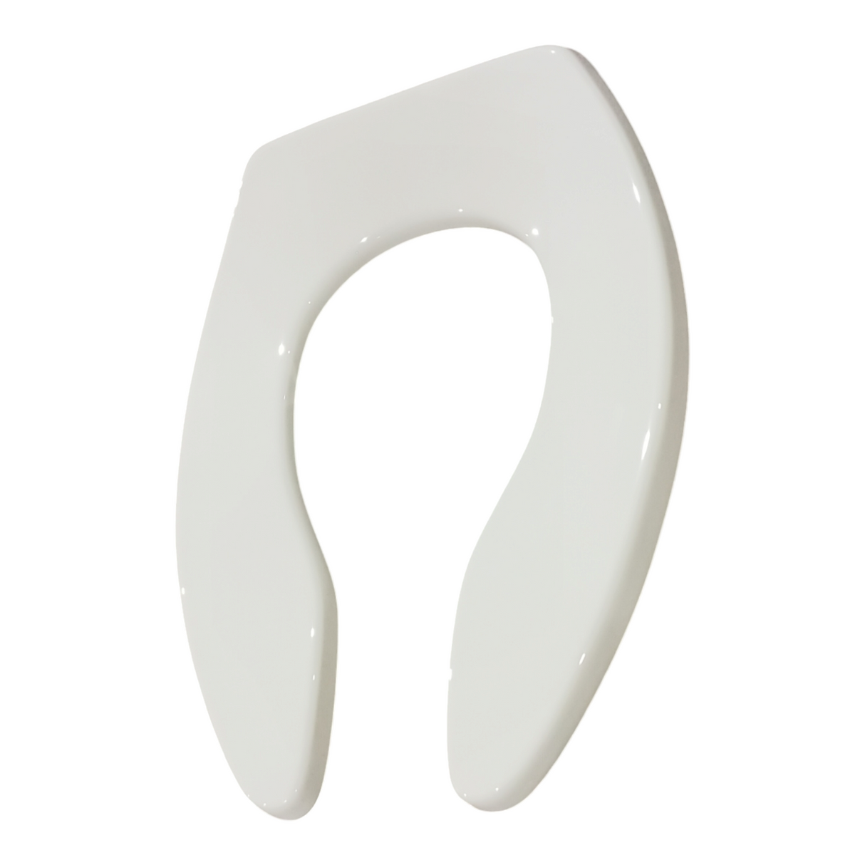 Church, 9500C 000, Elongated Plastic Toilet Seat, Open Front Less Cover - Freeman Liquidators