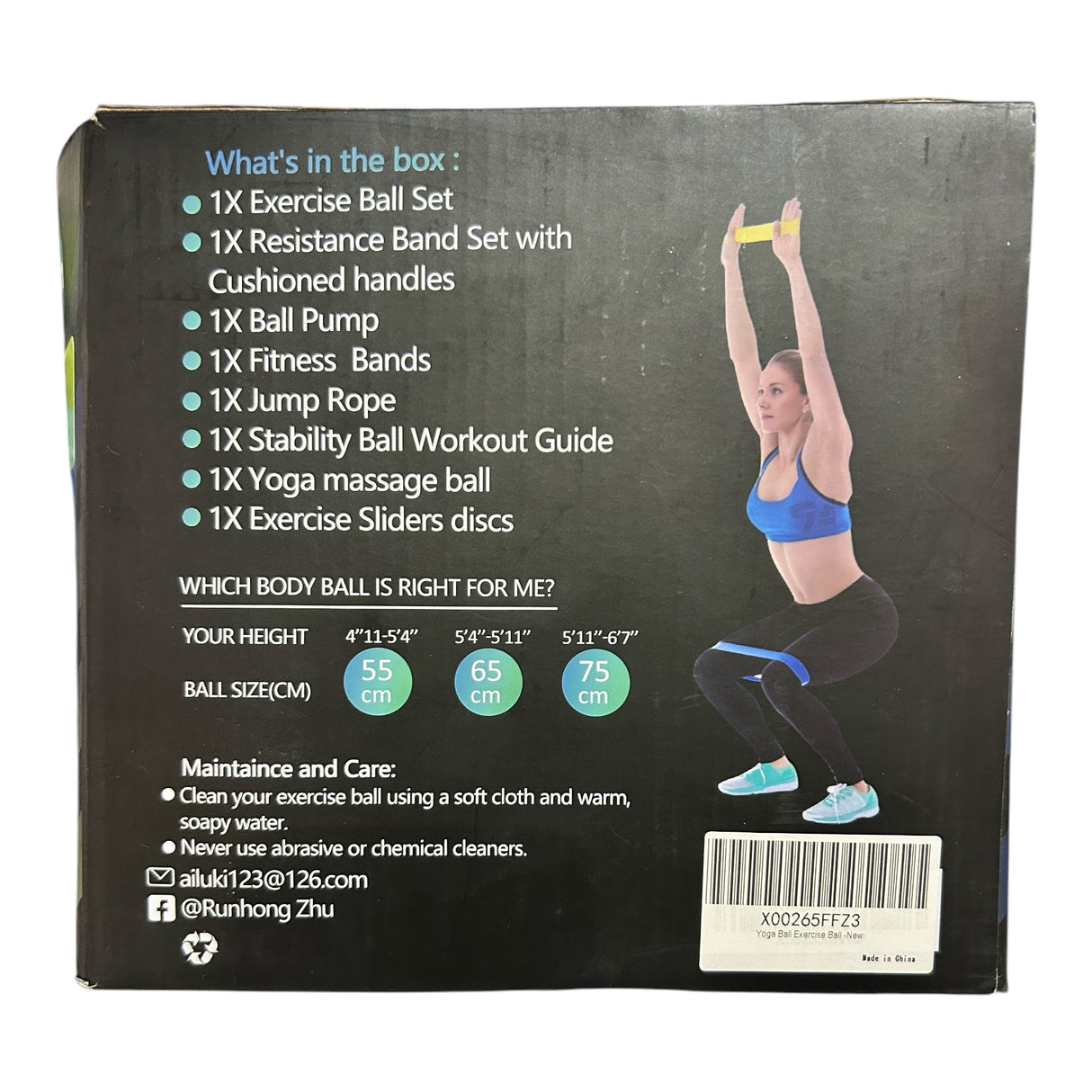 Ailuki, Exercise Anytime, Anywhere! Workout Set - Freeman Liquidators