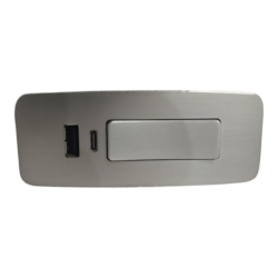 Light Grey, Fabric, Power, Reclining, Loveseat, In-Store Pickup Only - Freeman Liquidators