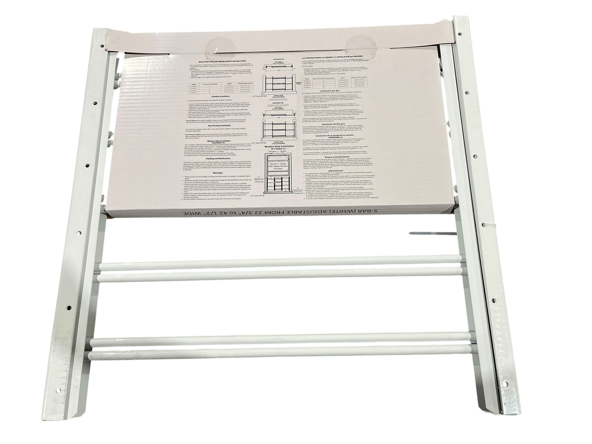 Protection Plus, PP-SPAG, 5 Bar, Window, Security Guards, White