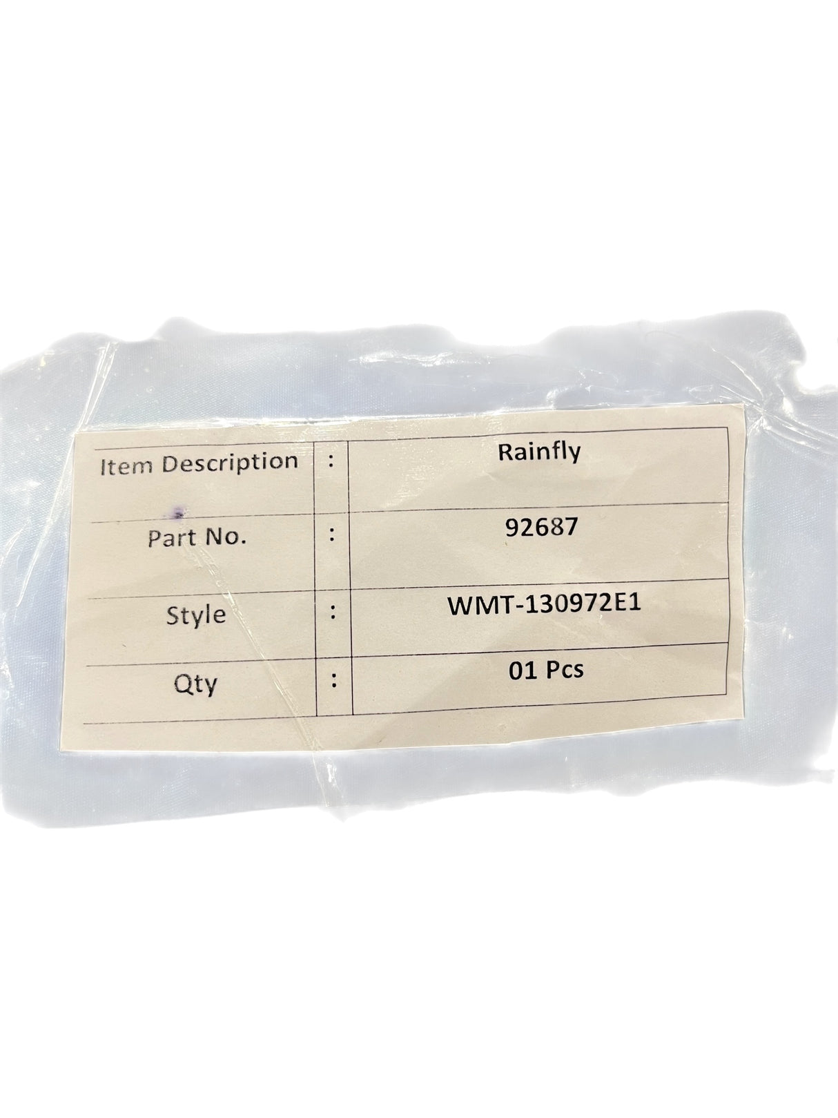 Generic, Rainfly, Accessory for 6-8 Person Tent, 11ft x 7ft, Blue