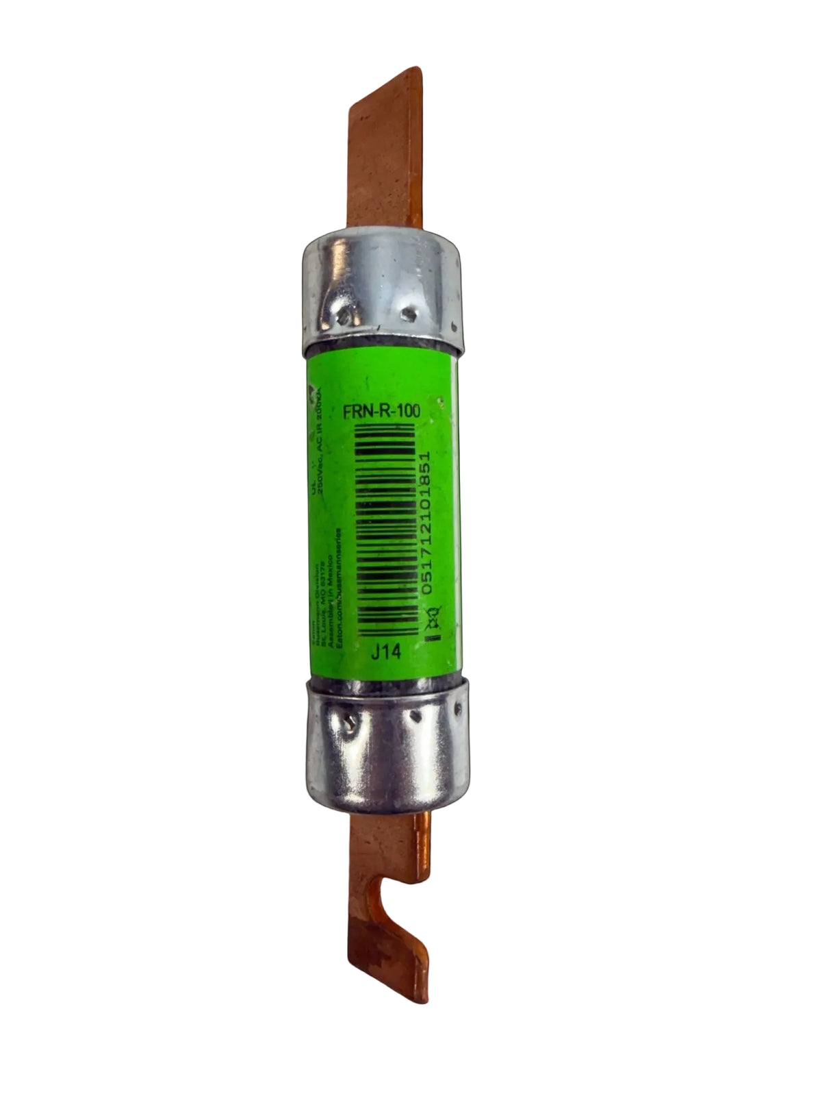 Cooper Bussmann Fusetron Time Delay Cartridge Fuse 100 Amps 5 Per Pack - Image 2