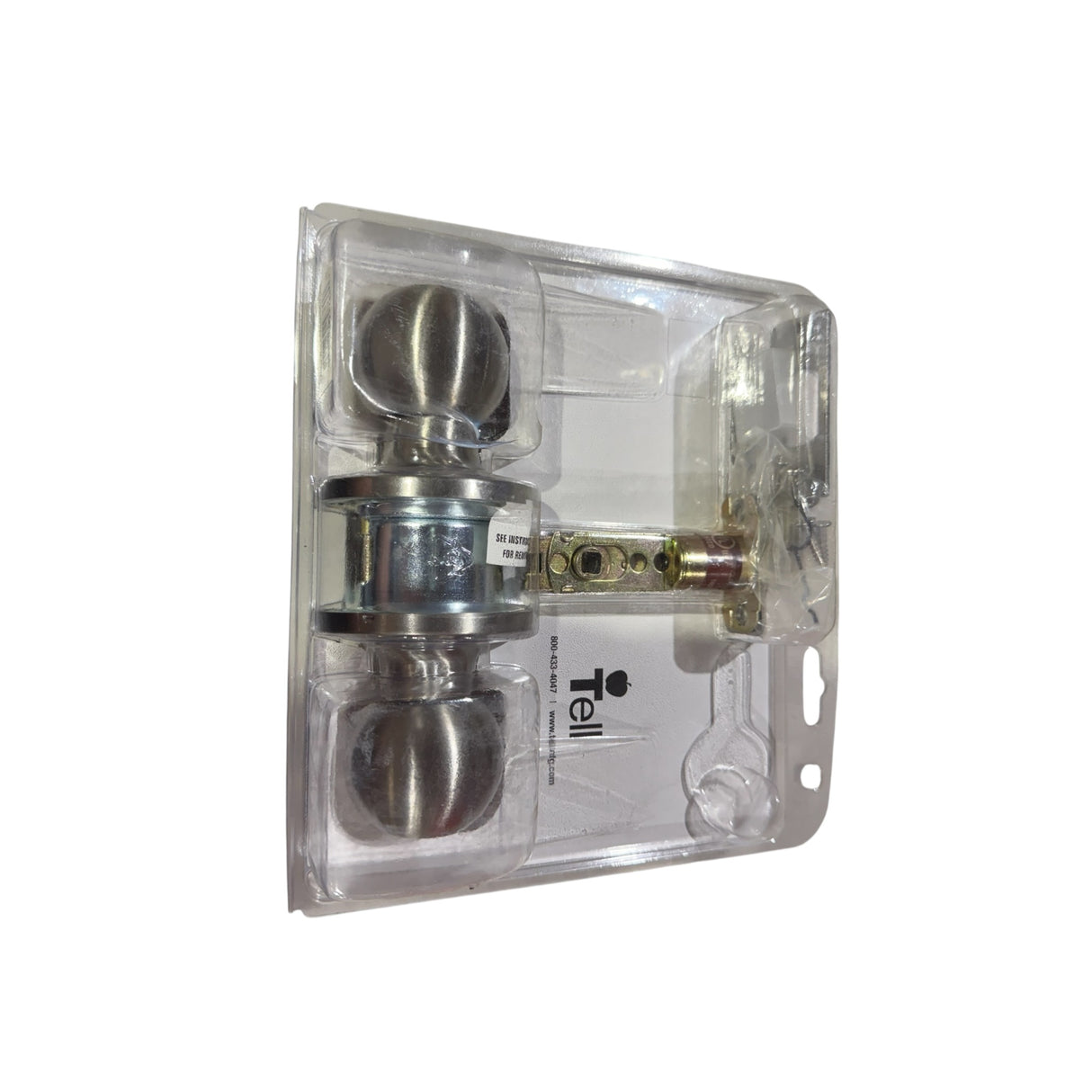 Tell Manufacturing CL100052 Passage Door Knob Satin - Image 2