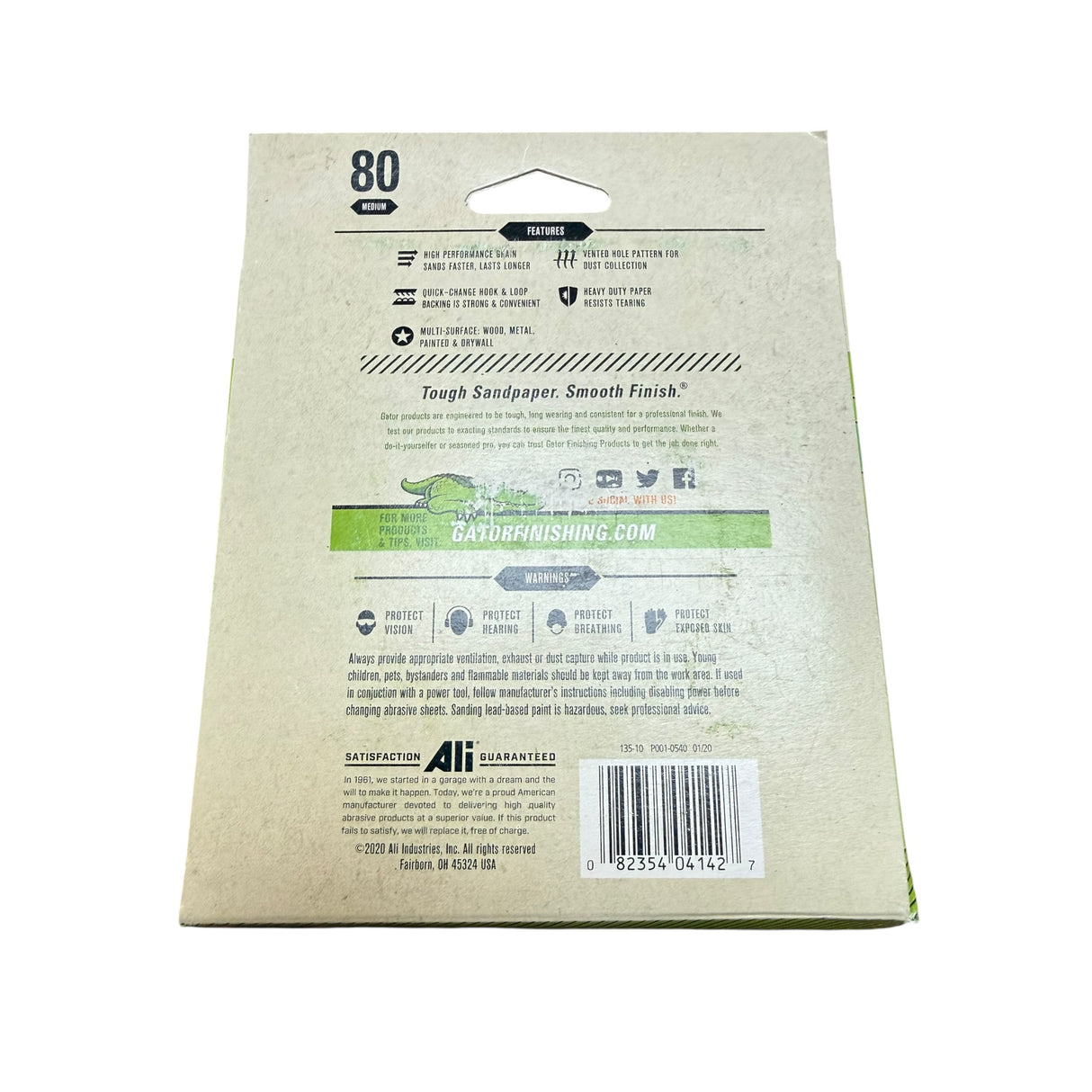 Gator Sand Disc 5 80grit 15pk - Image 2