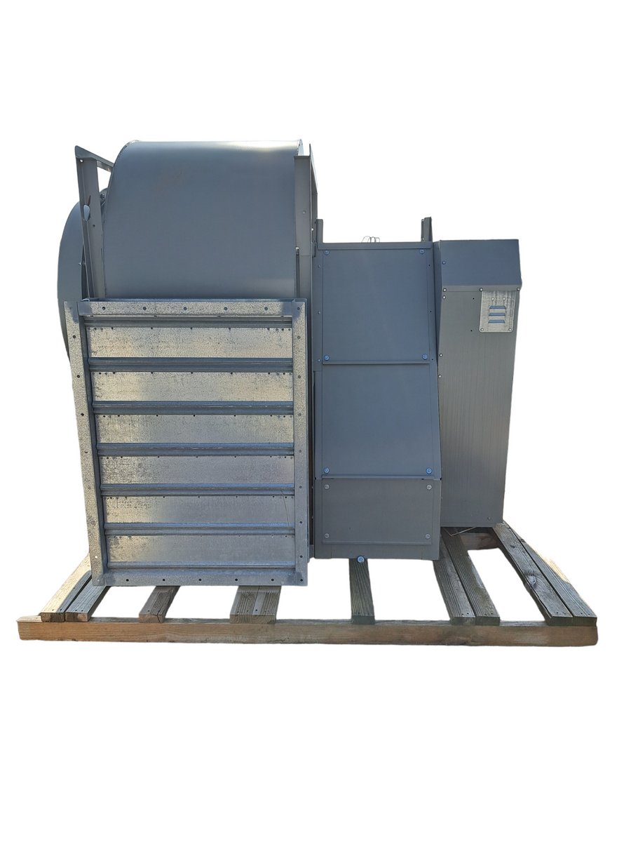 GREENHECK, CENTRIFUGAL BLOWER, USF405A000101, MAX 762RPM, DAMPER