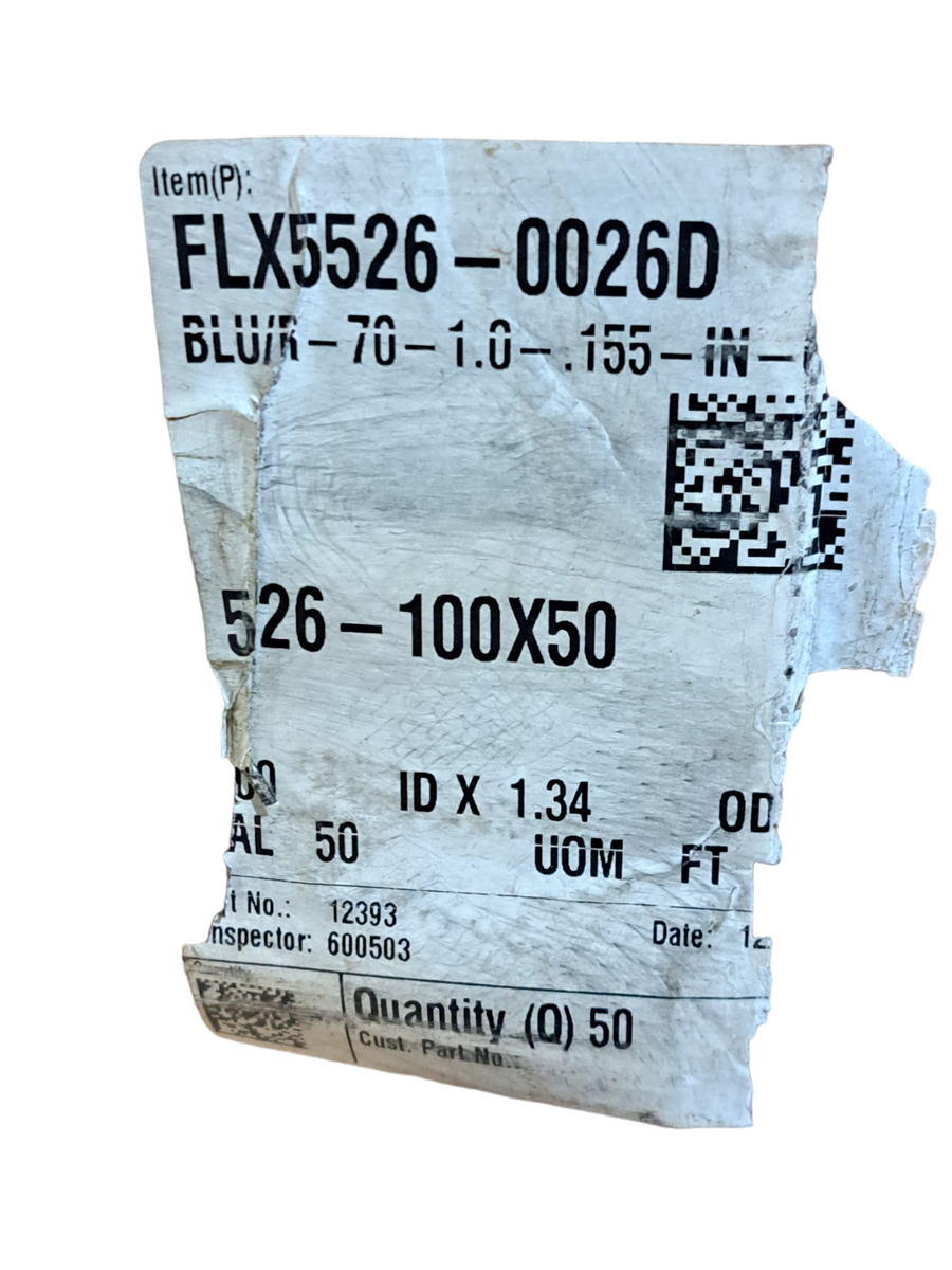 Flex Fab, 5526 Series, 526100X50, Standard Heater Hose, 50FT Freeman