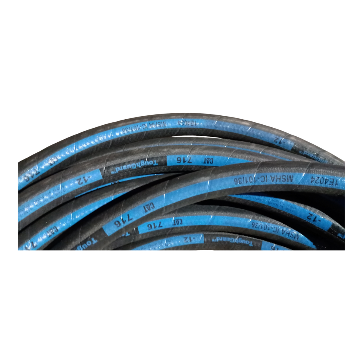 (456-8427) CAT 716 ToughGuard Hose -12 Blue 32' / 9754mm - Freeman Liquidators
