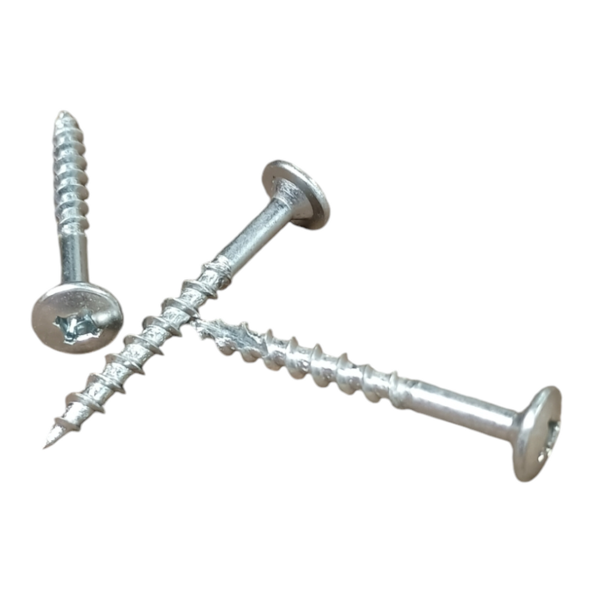 Hardware Resources 8X112017WCH - #8 x 1-1/2" Standard Round Washer Combo Type 17 with 2/3 Thread Finish: Zinc Sold by Keg Bucket - Freeman Liquidators