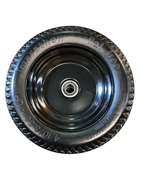 Marathon, 4.10/3.50-4LP, Flat Free Tires - Freeman Liquidators