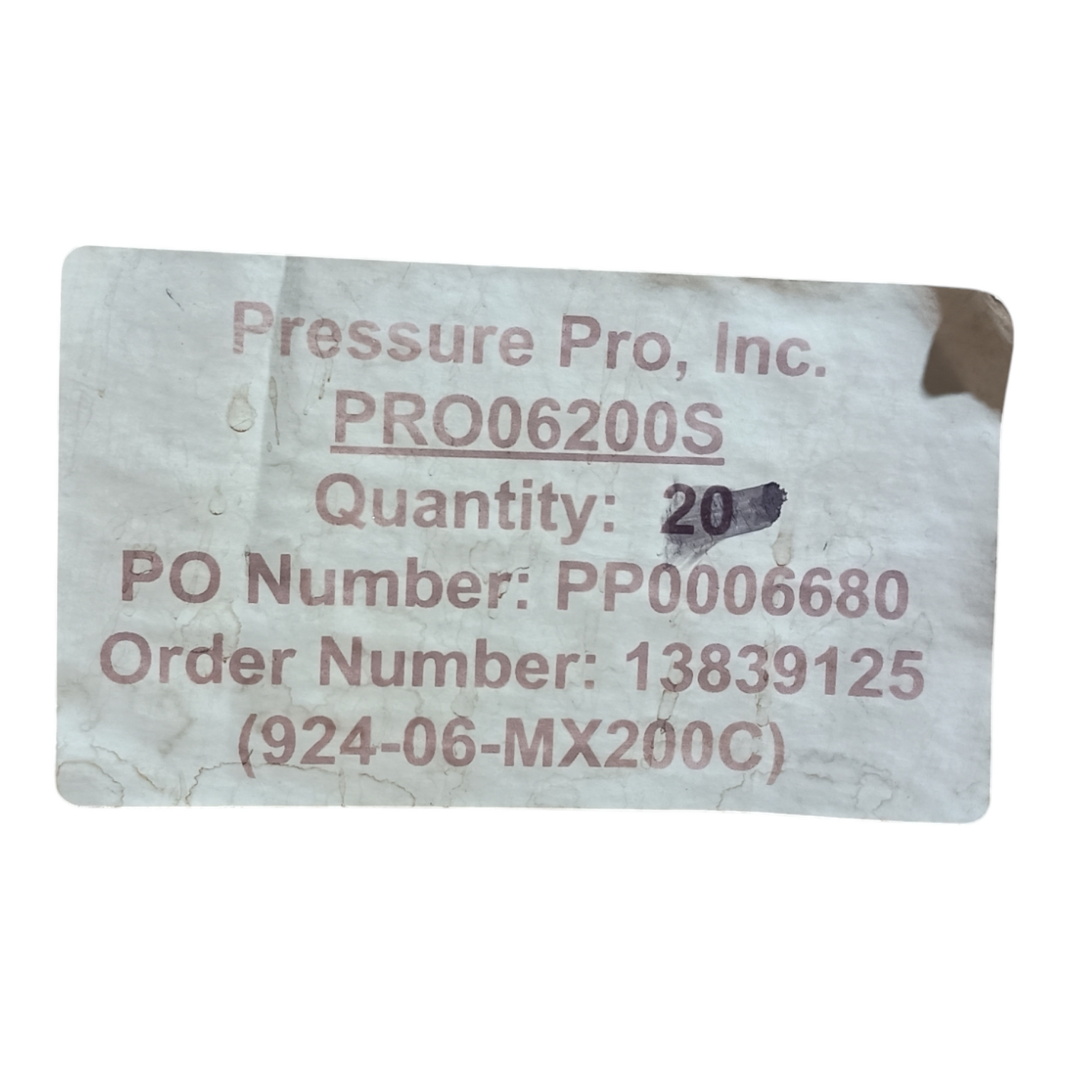 PRO06200S, 200', (3/8"), 3600 PSI, ProJet Sewer Jetter Hose, Pressure Pro - Freeman Liquidators