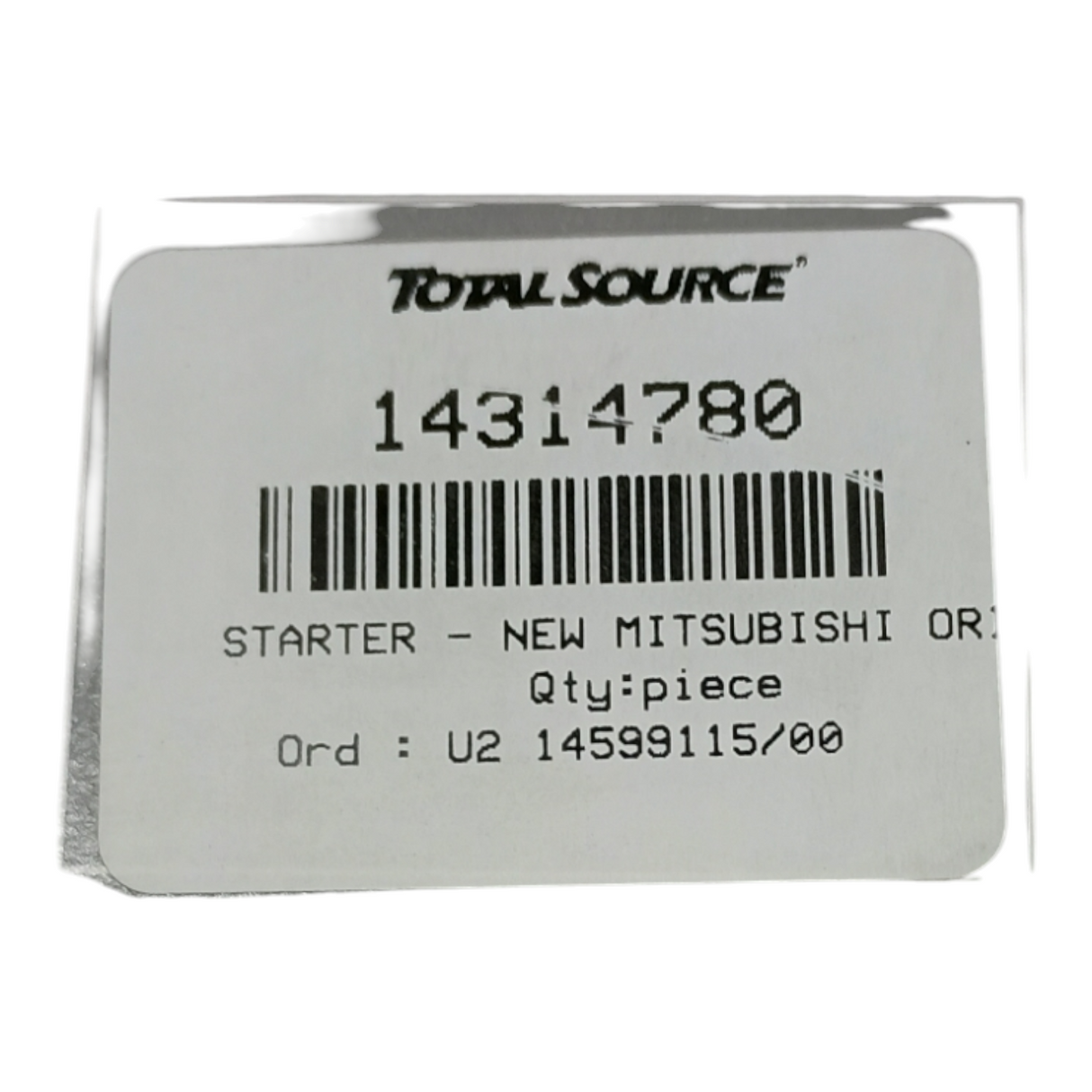 Starter Motor M000T84381PM | Fits Mitsubishi & Caterpillar Forklifts with Mazda FE Engines - Freeman Liquidators