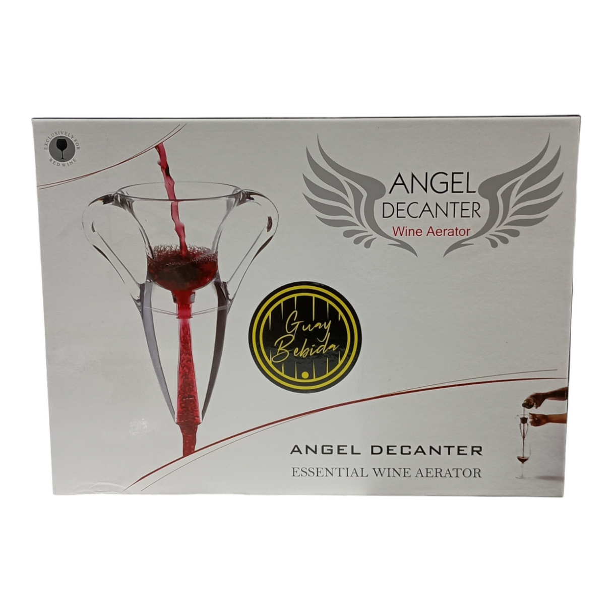 Angel Decantor, Wine, Aerator - Freeman Liquidators