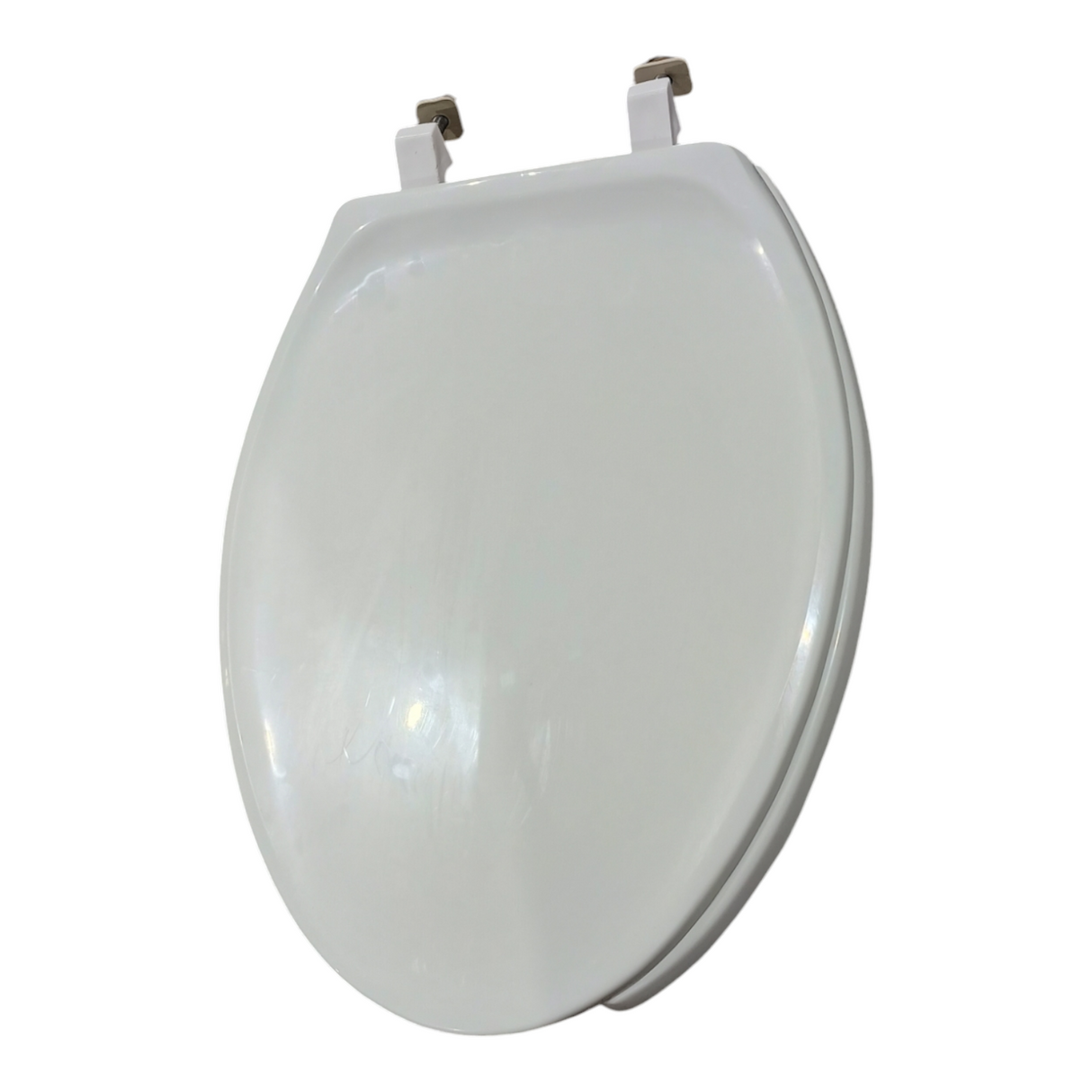 Beneke, 521 HPSS, Solid, Plastic, Open, Front, Elongated, Toilet, Seat, White - Freeman Liquidators
