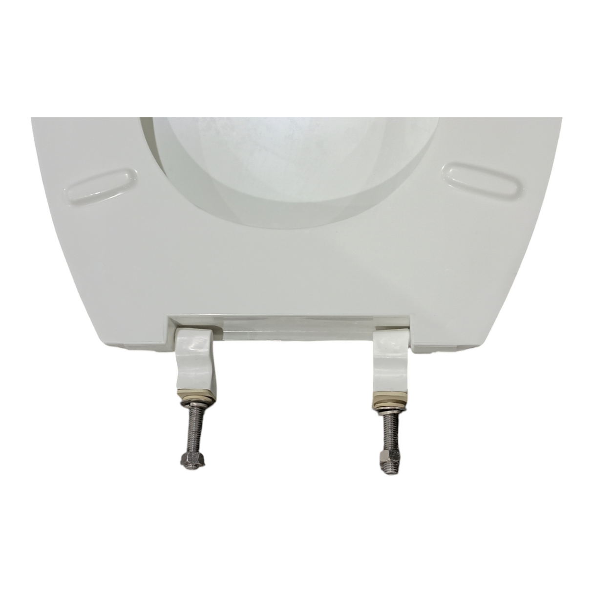 Beneke, 521 HPSS, Solid, Plastic, Open, Front, Elongated, Toilet, Seat, White - Freeman Liquidators