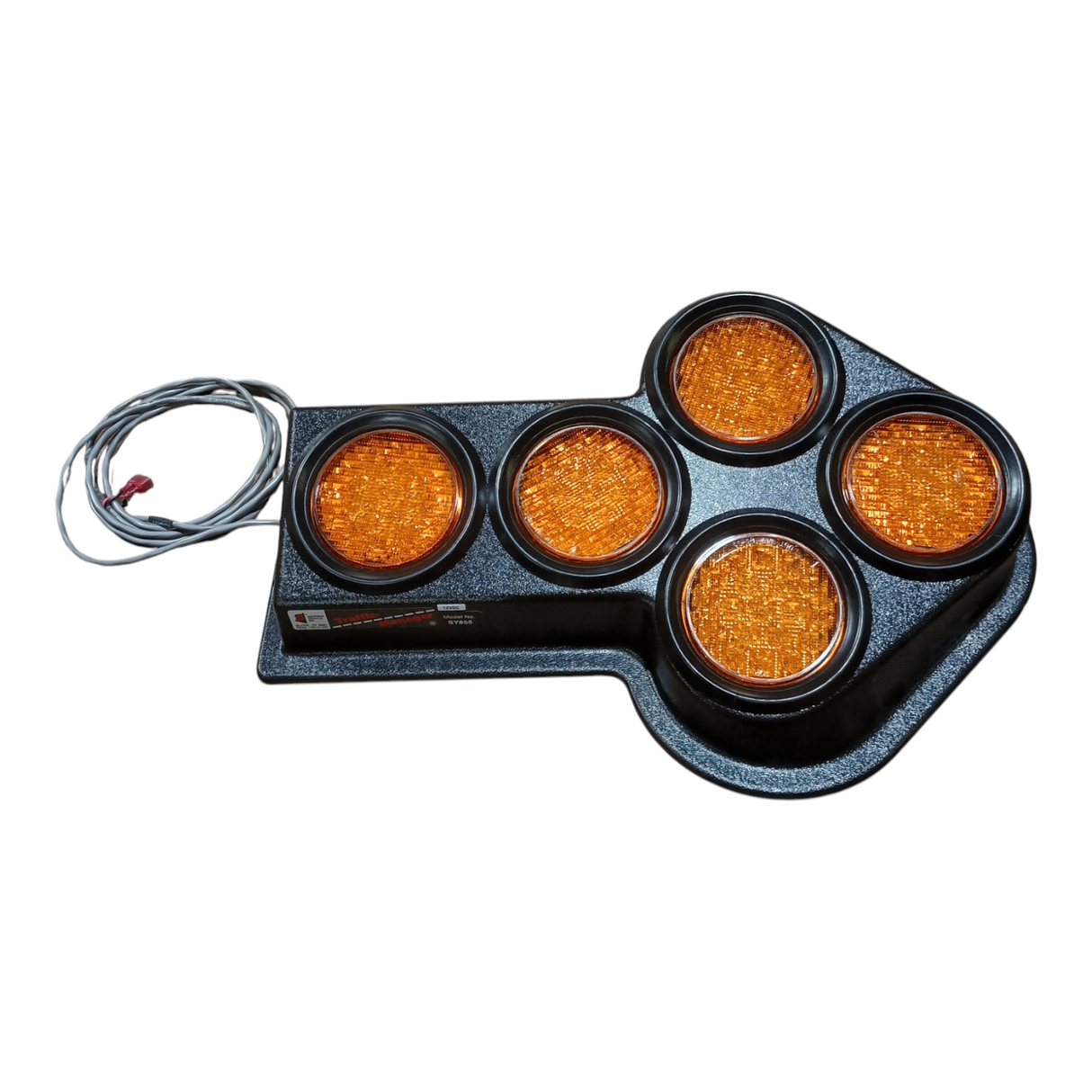 TotalSource SY855R-LED 12V Amber Right Arrow LED Light – Compatible Replacement for Taylor-Dunn 7930315 - Freeman Liquidators