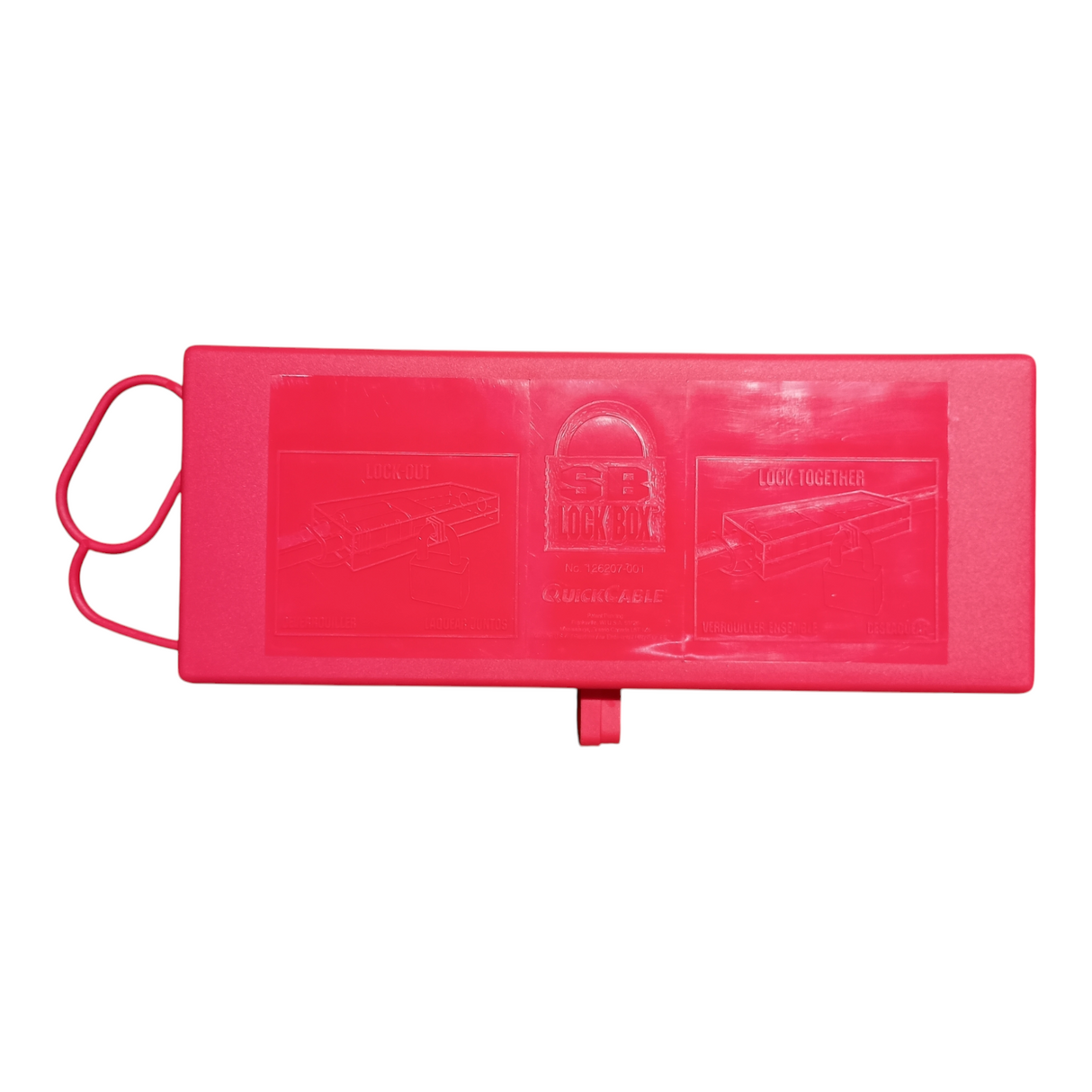 SB175/350 Lockout Box – Red Safety Device for Electrical Connectors - Freeman Liquidators