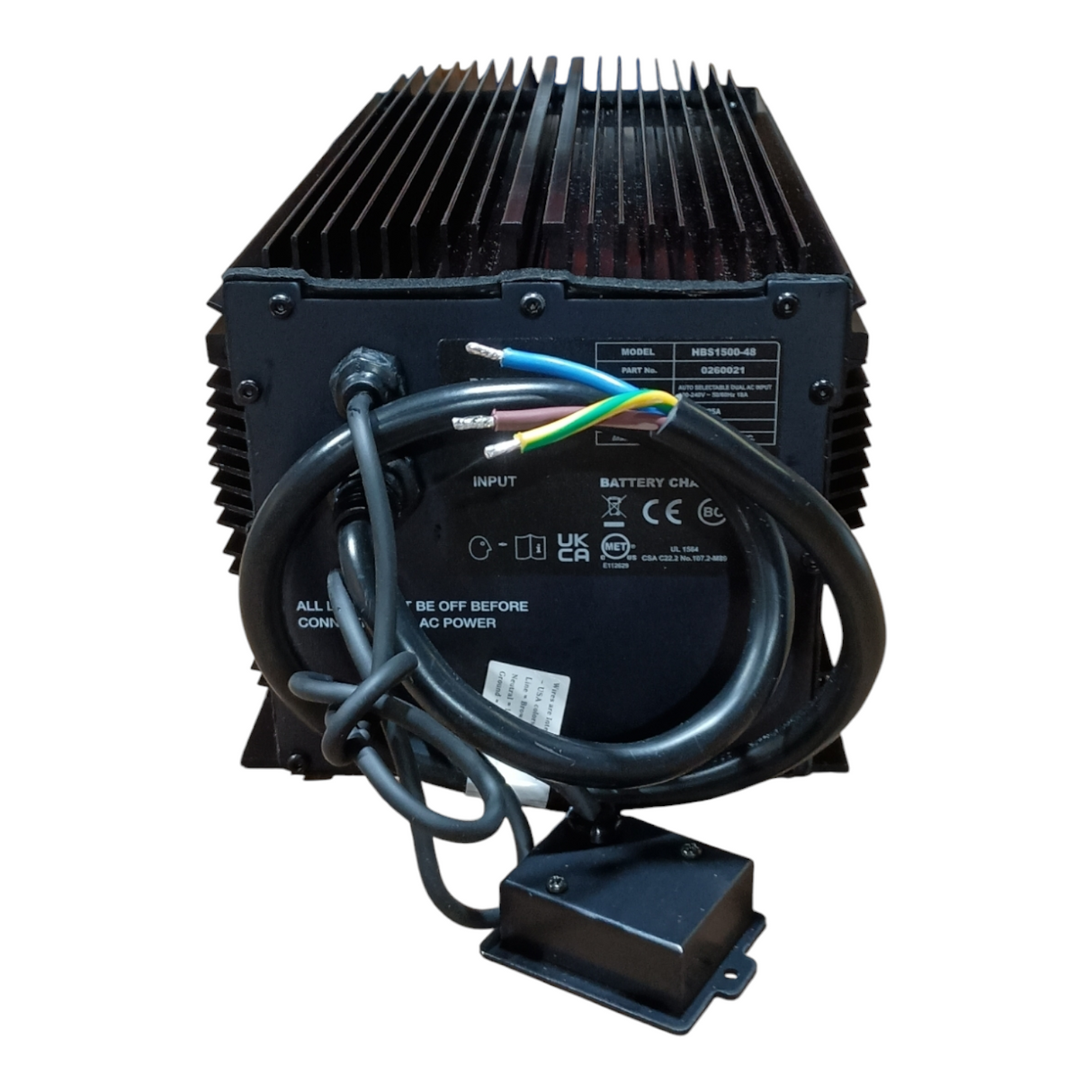 Signet Systems, HBS1500-48, Battery Charger, – 48V, 25A, IP66 - Freeman Liquidators