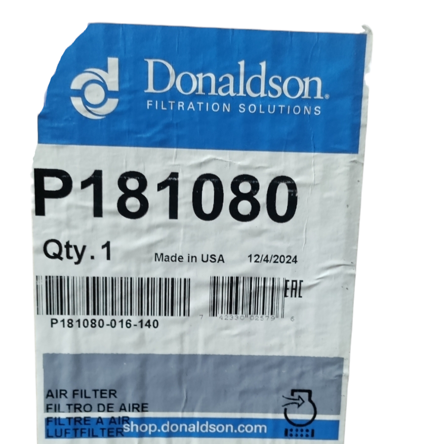 Donaldson P181080 Air Filter – Primary Round - Freeman Liquidators