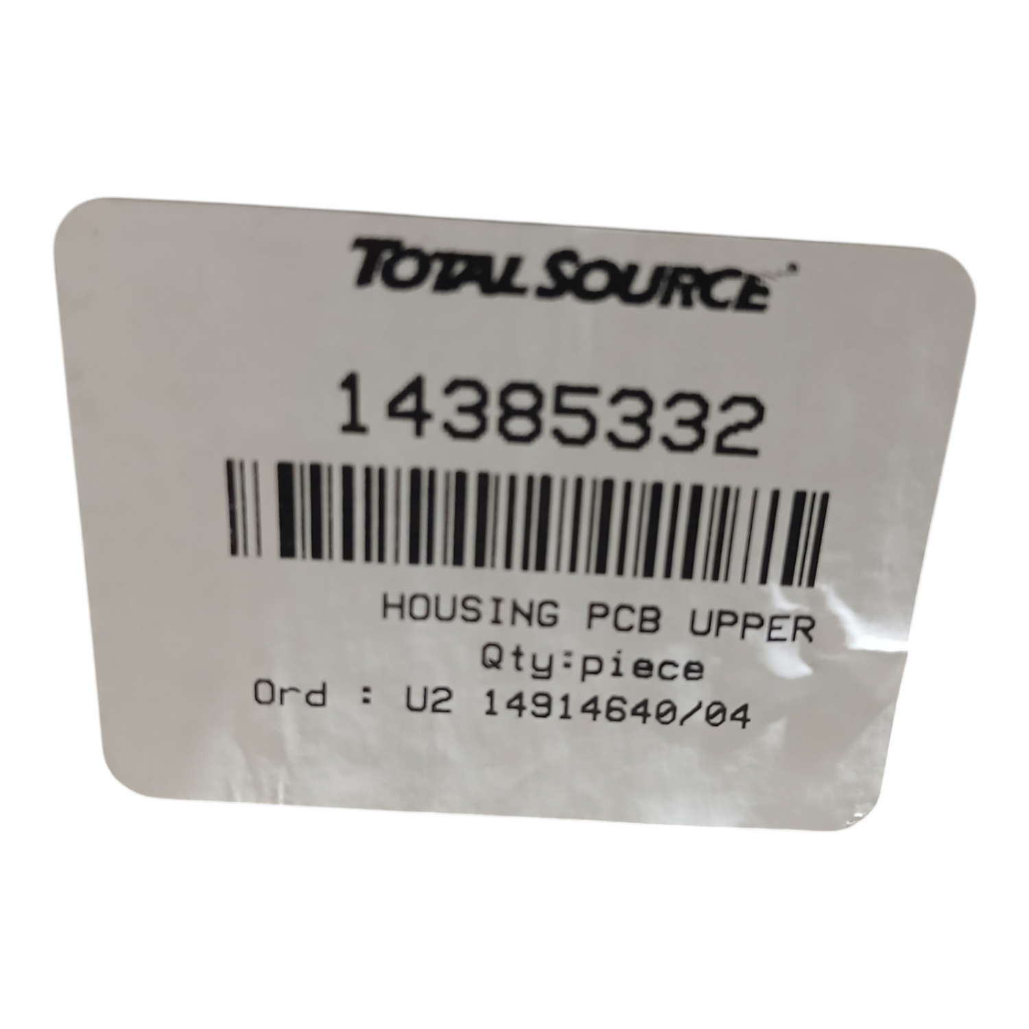TotalSource, 14385332, Upper PCB Housing - Freeman Liquidators