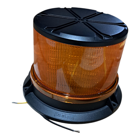 Superior Signals, SY22070L-A, Amber LED Beacon - 12-24VDC - Freeman Liquidators