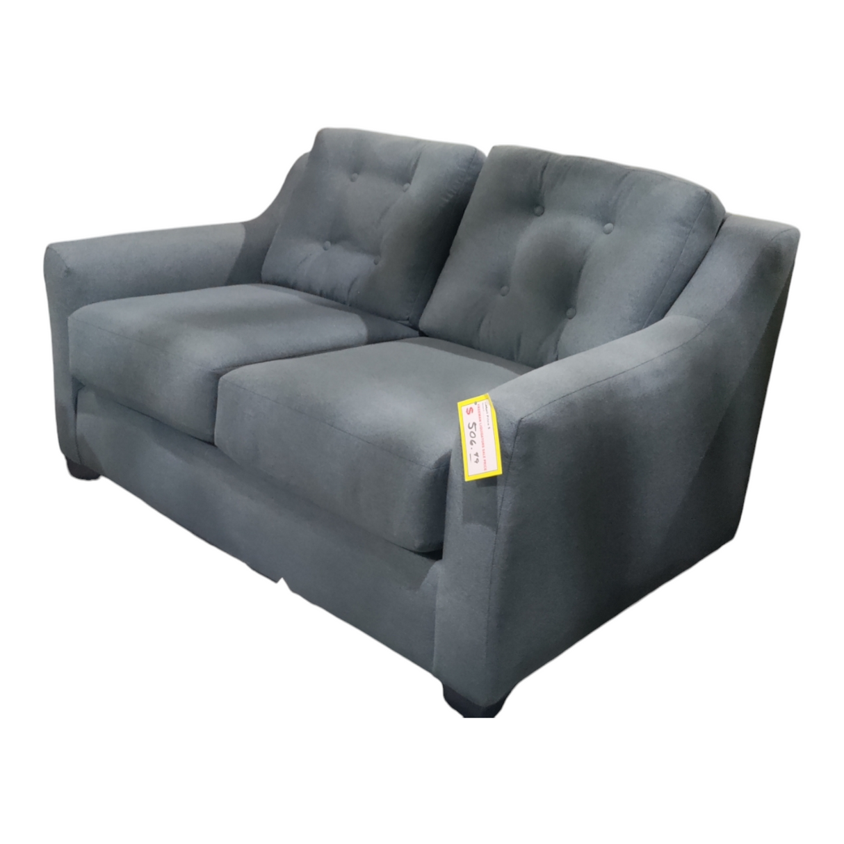 Blue, Fabric, Loveseat, In-Store Pickup Only - Freeman Liquidators