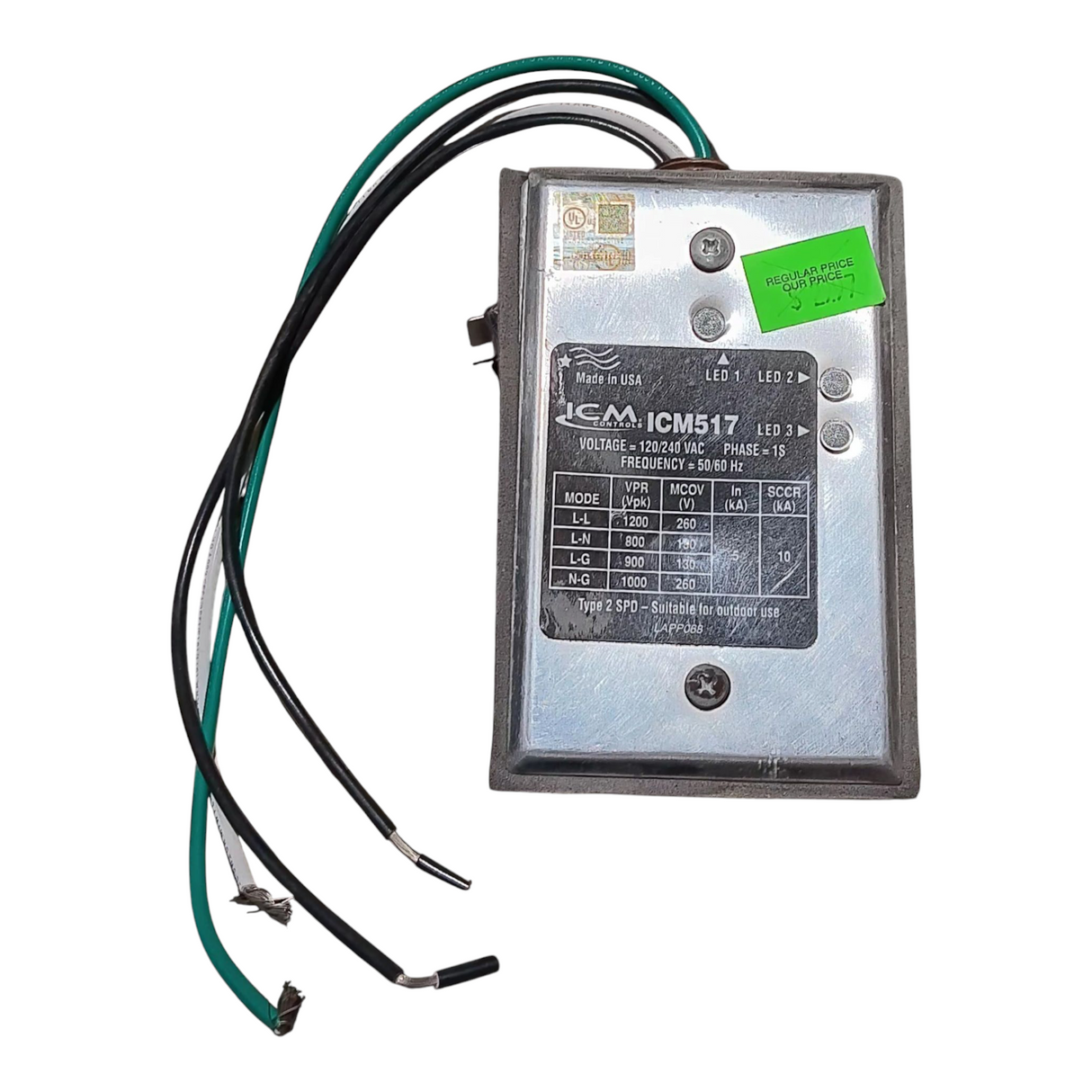 ICM517, Single Phase, Surge Protective Device - Freeman Liquidators