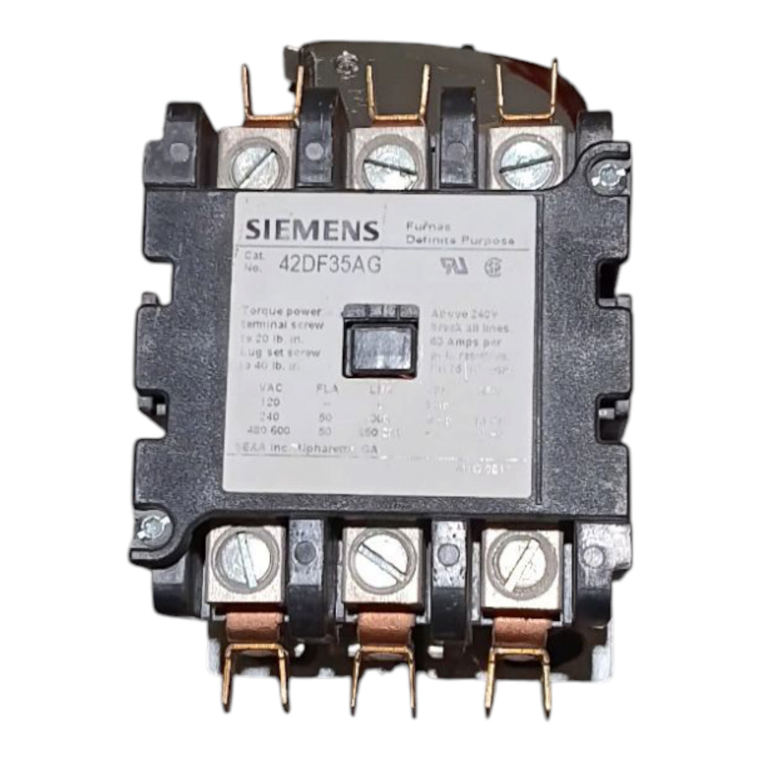 Siemens, 42DF35AG, Contactor, 120/240V/480V - Freeman Liquidators