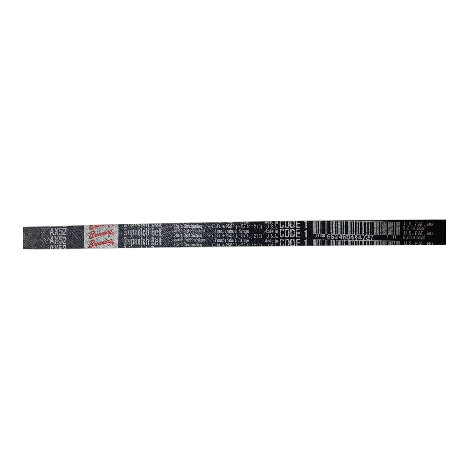 Browning, AX52, Gripnotch Belt, 53.3 Pitch Length - Freeman Liquidators