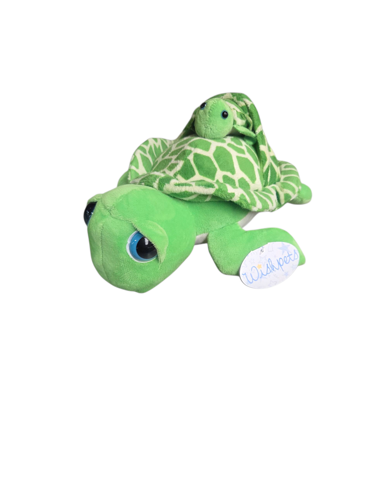2015, Wishpets, Thorunna, turtle, with, baby turtle, 12” plush