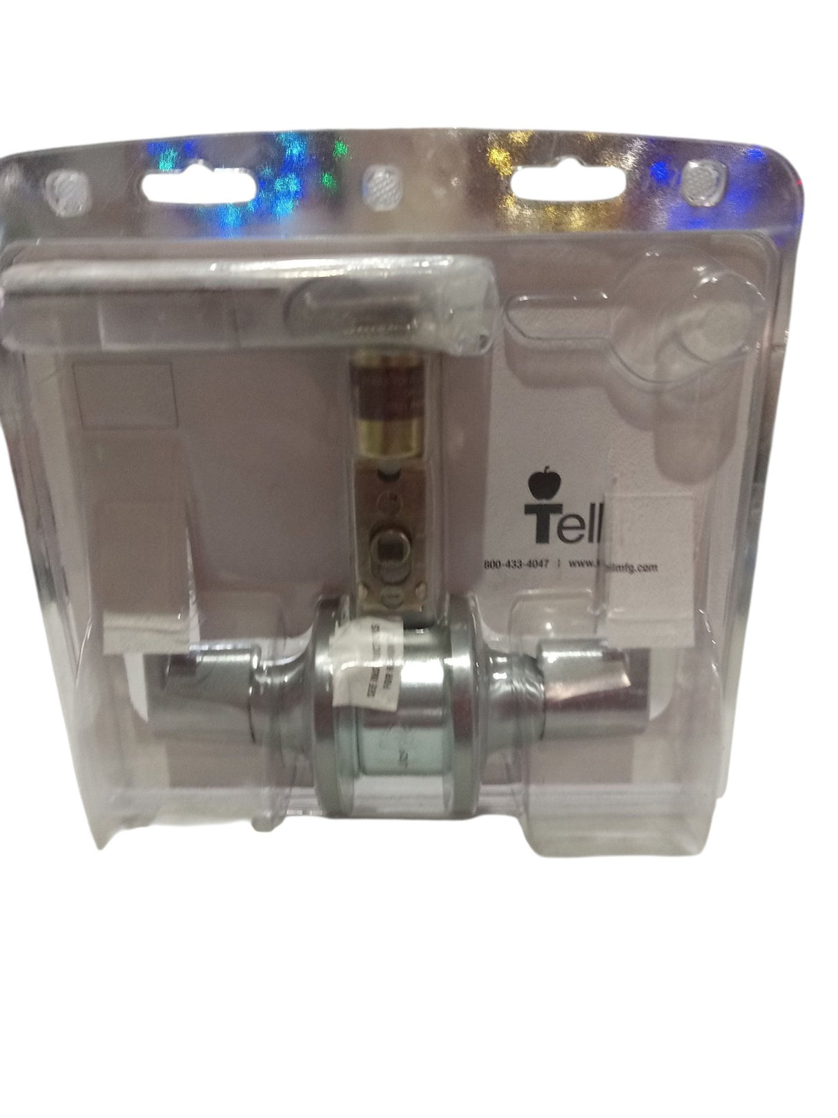 Tell Manufacturing, CL100197, Satin Chrome, Light-Duty, Commercial, Passage Lever - Image 1