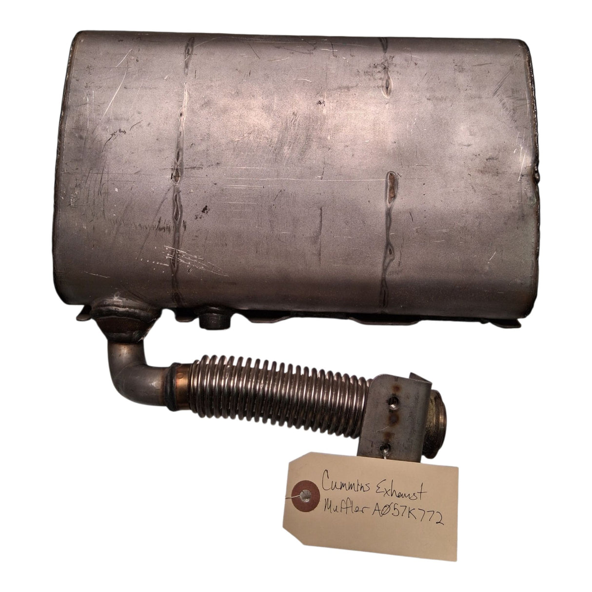 Cummins, Silencer Exhaust, Muffler, A057K772 - Image 1