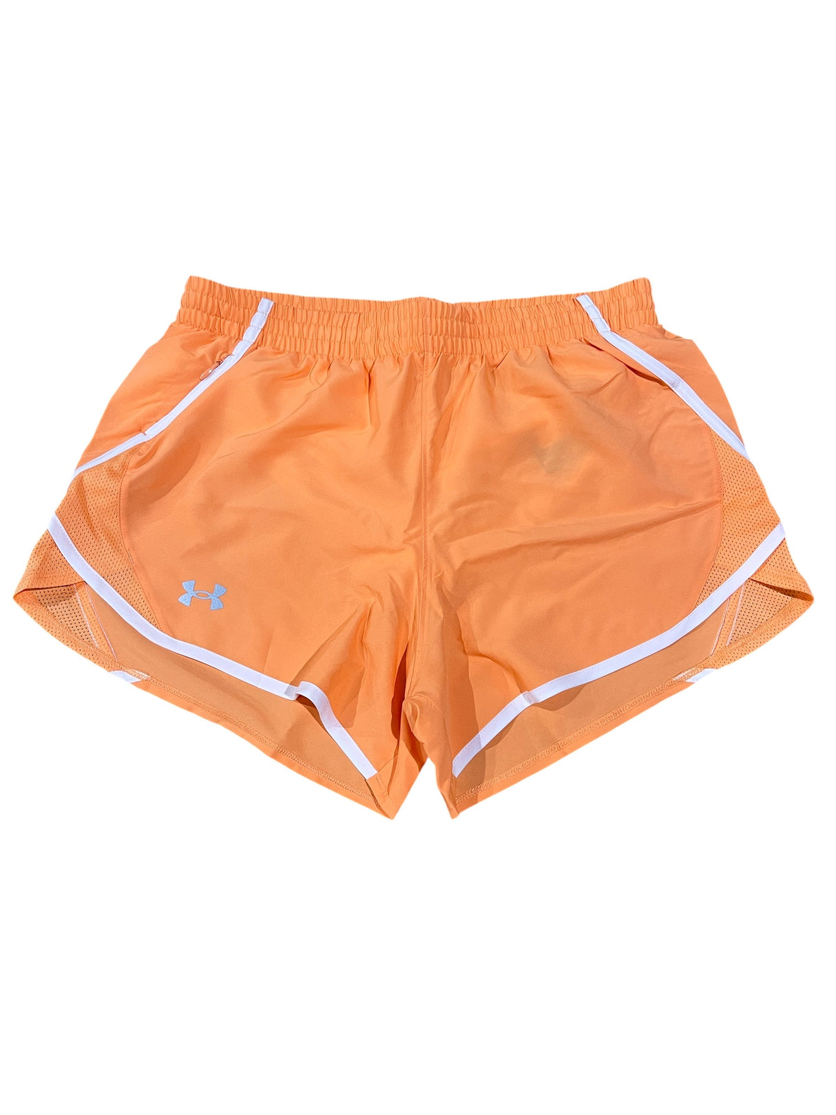 Under Armour, Women’s, Fly By, 3”, Shorts, Small, Orange