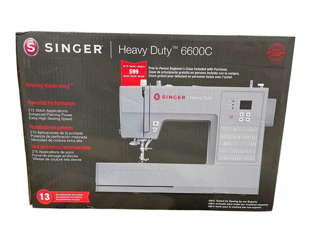 Singer, HD6600C, Heavy Duty, Computerized, Sewing Machine