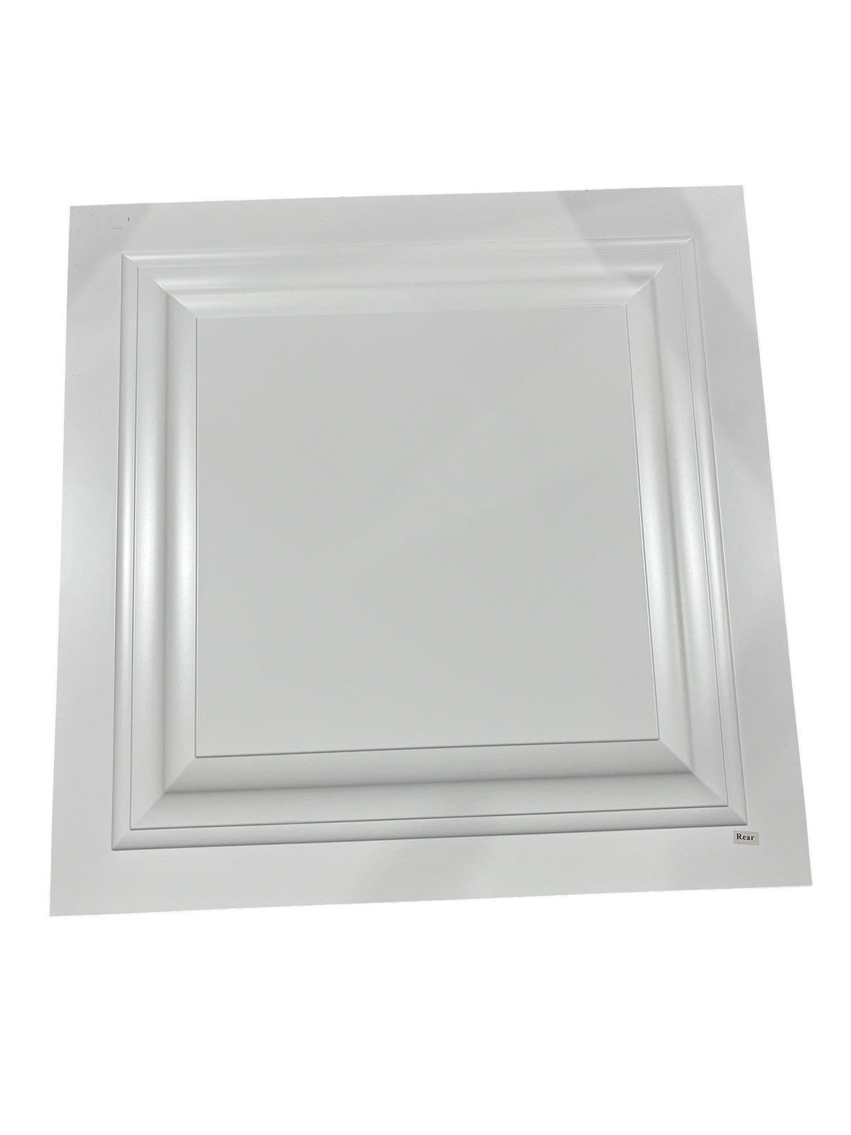 Art3d, Decorative, 3D Ceiling Tile, 24"x24", White, 12pk,