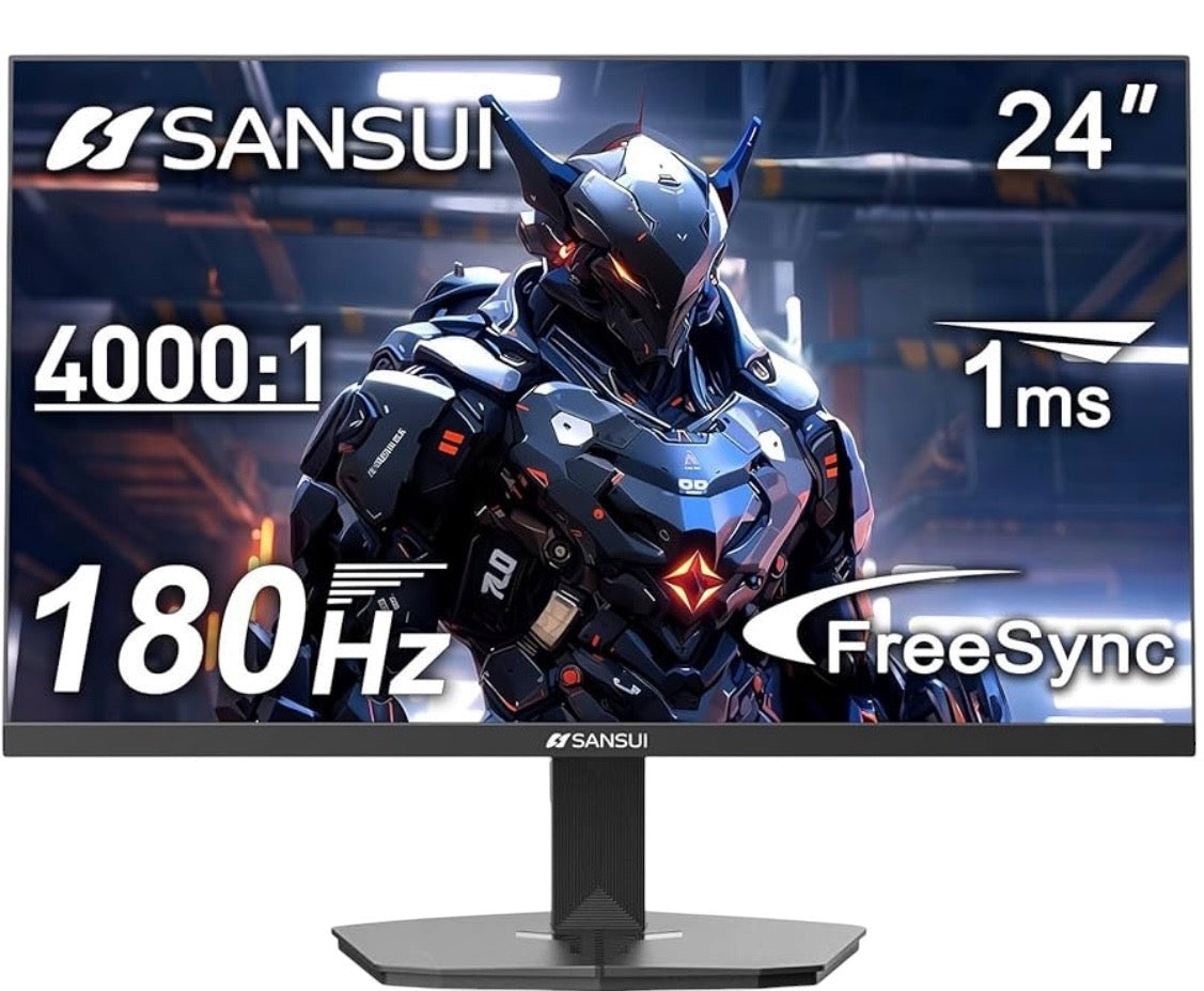 Sansui, 24”, Curved, Gaming Monitor, ES-G24C1