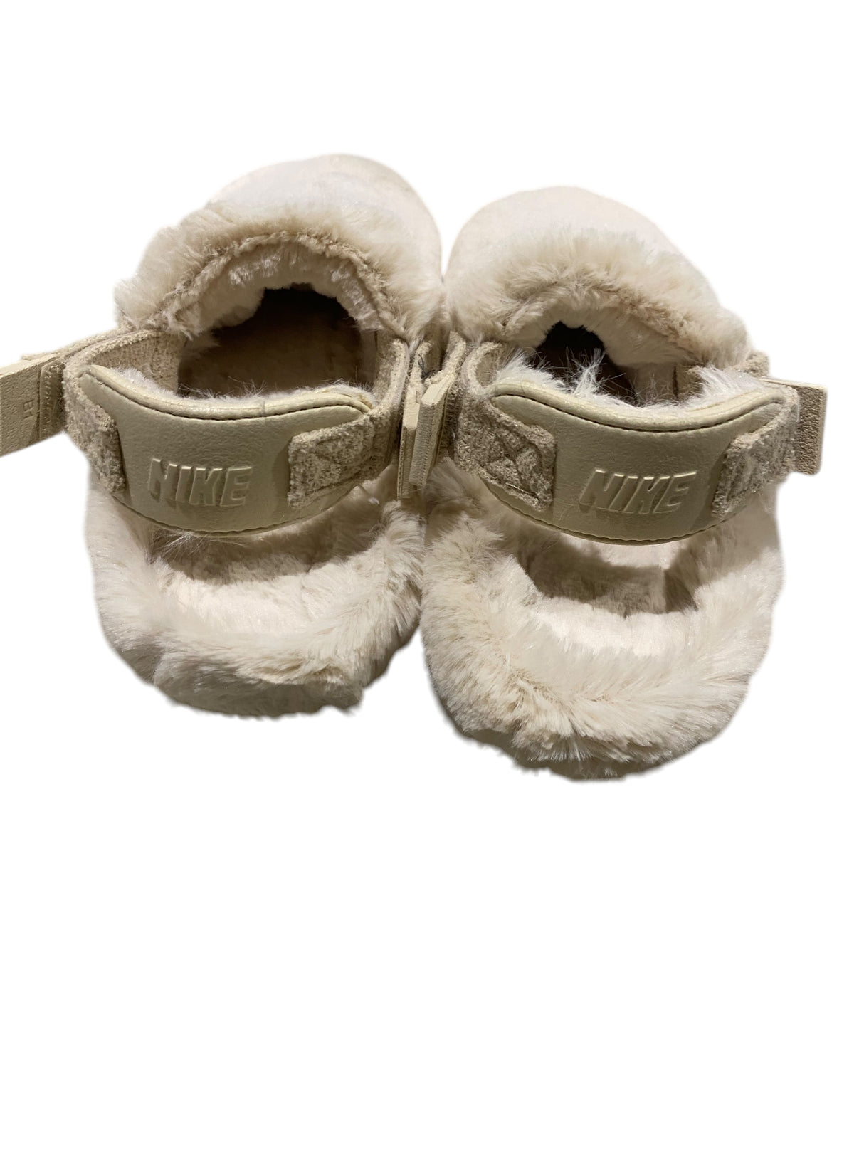 Nike, Calm, SE, Women's, Mules, Sanddrift/Sanddrift, FZ3119-100 Size: 4-5 - Freeman Liquidators