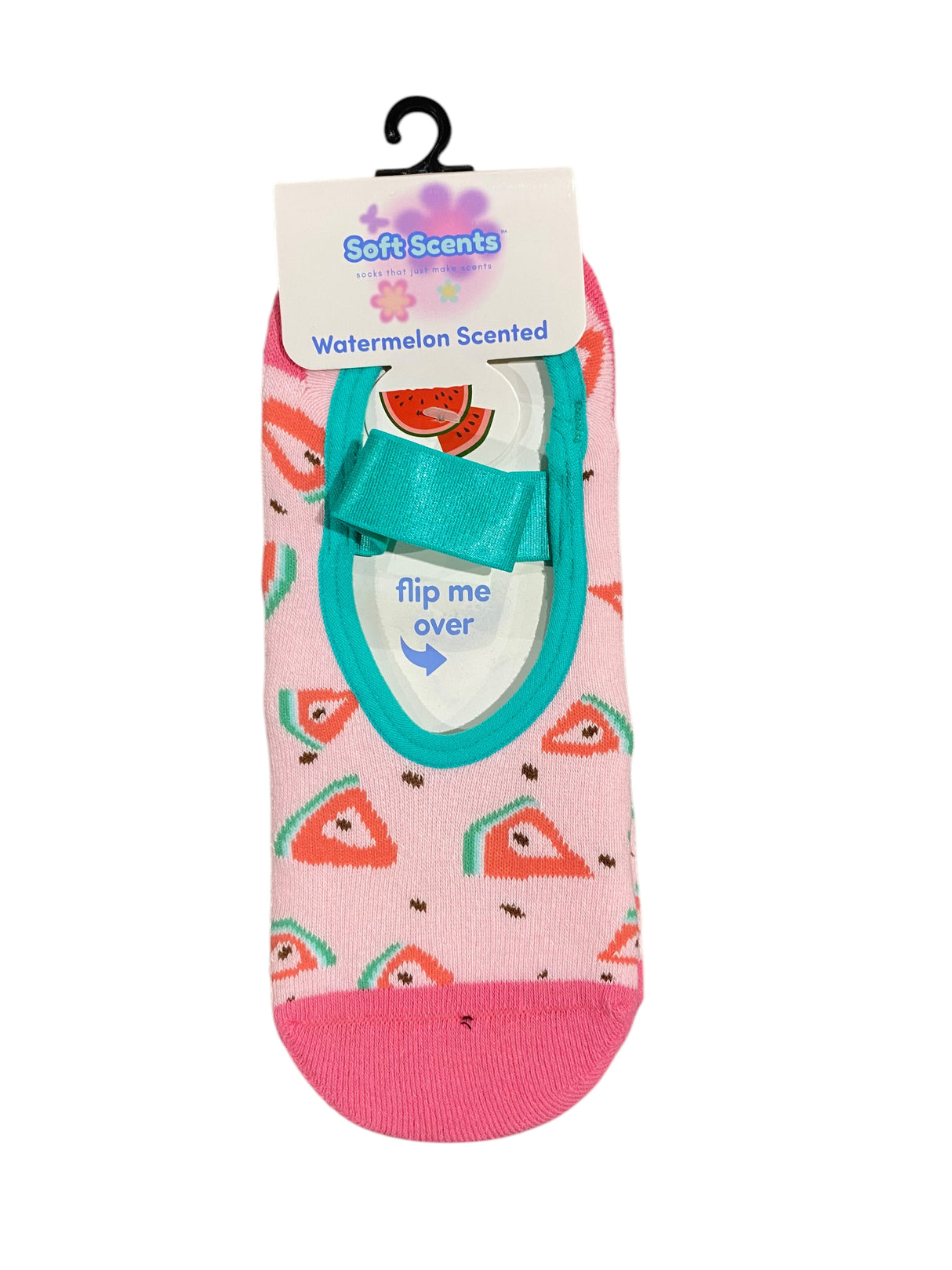 Precious Moments, Anti-Slip, Ballet, Watermelon, Print, Scented, Socks - Freeman Liquidators
