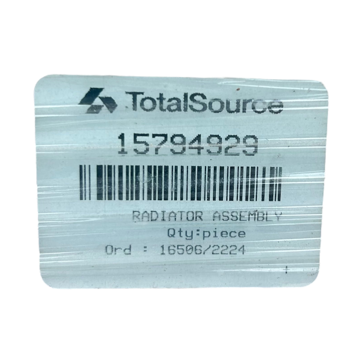 TotalSource, 15794929, Radiator Assembly, NISSAN 21450FK310 RADIATOR ASSEMBLY - Freeman Liquidators